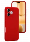 Mey İthalat®  Huawei Honor 600 Lite First Silikon - Kırmızı