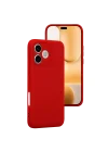 Mey İthalat®  Huawei Honor 600 Lite First Silikon - Kırmızı