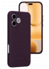 Mey İthalat®  Huawei Honor 600 Lite First Silikon - Mürdüm
