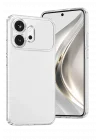 Mey İthalat®  Huawei Honor 600 Lüx Şeffaf Silikon - Şeffaf