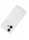 Mey İthalat®  Huawei Honor 600 Lüx Şeffaf Silikon - Şeffaf