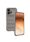 Mey İthalat®  Huawei Honor 600 Optimum Silikon - Gri