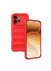 Mey İthalat®  Huawei Honor 600 Optimum Silikon - Kırmızı