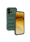 Mey İthalat®  Huawei Honor 600 Optimum Silikon - Koyu Yeşil