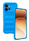 Mey İthalat®  Huawei Honor 600 Optimum Silikon - Sky Blue