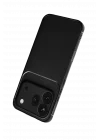 Mey İthalat®  Huawei Honor 600 Pro Auto Focus Karbon Kapak - Siyah