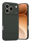 Mey İthalat®  Huawei Honor 600 Pro First Silikon - Koyu Yeşil