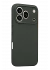 Mey İthalat®  Huawei Honor 600 Pro First Silikon - Koyu Yeşil