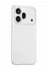 Mey İthalat®  Huawei Honor 600 Pro Lüx Şeffaf Silikon - Şeffaf
