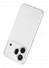 Mey İthalat®  Huawei Honor 600 Pro Lüx Şeffaf Silikon - Şeffaf