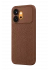 Mey İthalat®  Huawei Honor 600 Thermax Silikon Kılıf - Kahverengi
