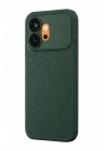 Mey İthalat®  Huawei Honor 600 Thermax Silikon Kılıf - Koyu Yeşil