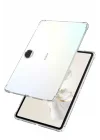 Mey İthalat®  Huawei Honor Pad 9 Kılıf Anti Shock Tablet Silikon - Şeffaf