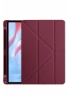 Mey İthalat®  Huawei Honor Pad X9A Kalemlikli Mars Tablet Kılıfı - Mürdüm