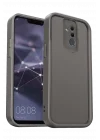Mey İthalat®  Huawei Mate 20 Lite Kılıf Viera Silikon - Gri