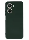 Mey İthalat®  Huawei Nova 10 SE Kılıf First Silikon - Koyu Yeşil