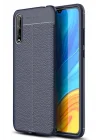 Mey İthalat®  Huawei P Smart S Kılıf Auto Focus Kapak - Lacivert