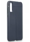 Mey İthalat®  Huawei P Smart S Kılıf Auto Focus Kapak - Lacivert