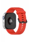 Mey İthalat®  Huawei Watch Fit 3 Klasik Kordon - Kırmızı
