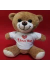 Mey İthalat® I Love You Tişörtlü Ayı