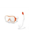 Mey İthalat® IG55647  Şnorkel Set (Maske ve Şnorkel) - Turuncu
