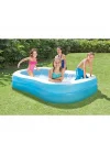 Mey İthalat® IH57180 SEFFAF MAVI AILE HAVUZU