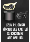 Mey İthalat® Intercom Kask Kulaklığı ANC Özelliği Yüksek Ses Kaliteli Bluetooth Kulaklık
