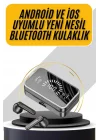 Mey İthalat® İos Android Uyumlu Bluetooth Kulaklık Kablosuz Kulaklık Yüksek Basslı