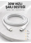 Mey İthalat® IOS Tüm Serilerle Uyumlu 30W Hızlı Şarj Aleti 11 12 13 14/Pro Max Mini Plus