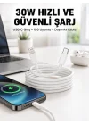 Mey İthalat® İOS Uyumlu 8 X Xs Xr 11 12 13 14/Pro Max Mini Plus Şarj Kablosu Yeni Nesil