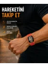Mey İthalat® IP67 Suya Dayanıklı Akıllı Saat Uzun Pil Ömürlü Yeni Nesil