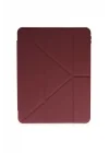 Mey İthalat®   iPad 9.7 (2018) Kılıf Kalemlikli Mars Tablet Kılıfı - Mürdüm