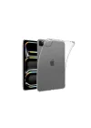 Mey İthalat®   iPad Pro 11 (2024) Kılıf Anti Shock Tablet Silikon - Şeffaf