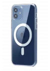 Mey İthalat®   iPhone 11 Combo Sert Şeffaf Magsafe Kapak - Şeffaf