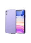 Mey İthalat®   iPhone 11 Kılıf First Silikon - Lila