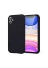 Mey İthalat®   iPhone 11 Kılıf First Silikon - Siyah