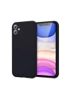 Mey İthalat®   iPhone 11 Kılıf First Silikon - Siyah