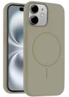 Mey İthalat®   iPhone 11 Kılıf Jully Magsafe Kapak - Çöl Titanyum