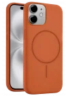 Mey İthalat®   iPhone 11 Kılıf Jully Magsafe Kapak - Turuncu