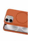 Mey İthalat®   iPhone 11 Kılıf Jully Magsafe Kapak - Turuncu