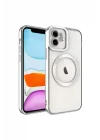 Mey İthalat®   iPhone 11 Kılıf Kross Magneticsafe Kapak - Titan Gri