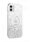 Mey İthalat®   iPhone 11 Misk Simli Magsafe Kapak - Desen 1