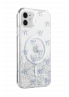 Mey İthalat®   iPhone 11 Misk Simli Magsafe Kapak - Desen 3