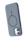 Mey İthalat®   iPhone 11 Neksa Magsafe Kapak - Lacivert