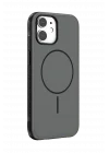 Mey İthalat®   iPhone 11 Neksa Magsafe Kapak - Siyah