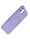 Mey İthalat®   iPhone 11 Regal Magsafe Standlı Kapak - Lila