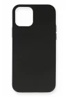 Mey İthalat®   iPhone 12 Mini Kılıf Nano içi Kadife Silikon - Siyah