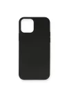 Mey İthalat®   iPhone 12 Mini Kılıf Nano içi Kadife Silikon - Siyah