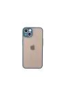 Mey İthalat®   iPhone 13 Mini Kılıf Montreal Silikon Kapak - Yeşil