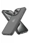 Mey İthalat®   iPhone 13 Pro Max Kılıf Elegant Kapak - Titan Gri